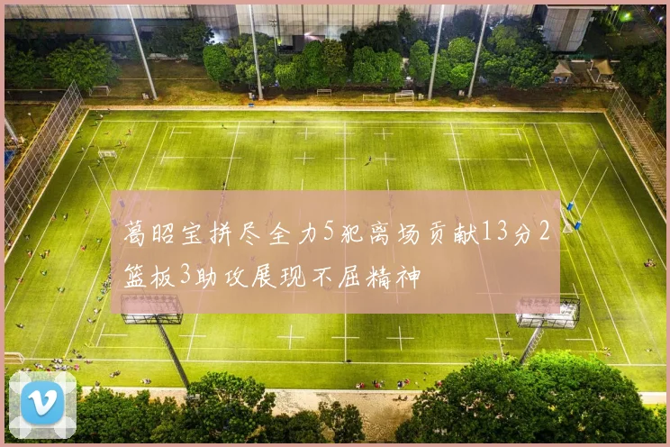 葛昭宝拼尽全力5犯离场贡献13分2篮板3助攻展现不屈精神